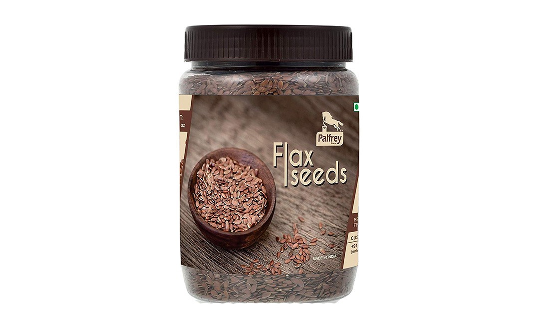 Palfrey Flax Seeds    Plastic Jar  400 grams